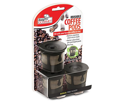 Reusable Coffee Pods, 4-Piece 